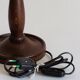 Wooden lamp base, 1930s/40s