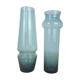 Vases rouleaux scandinaves, verre Riihimaki Tamara Aladin