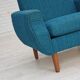 1970s, Danish armchair, original furniture wool, teak wood.
