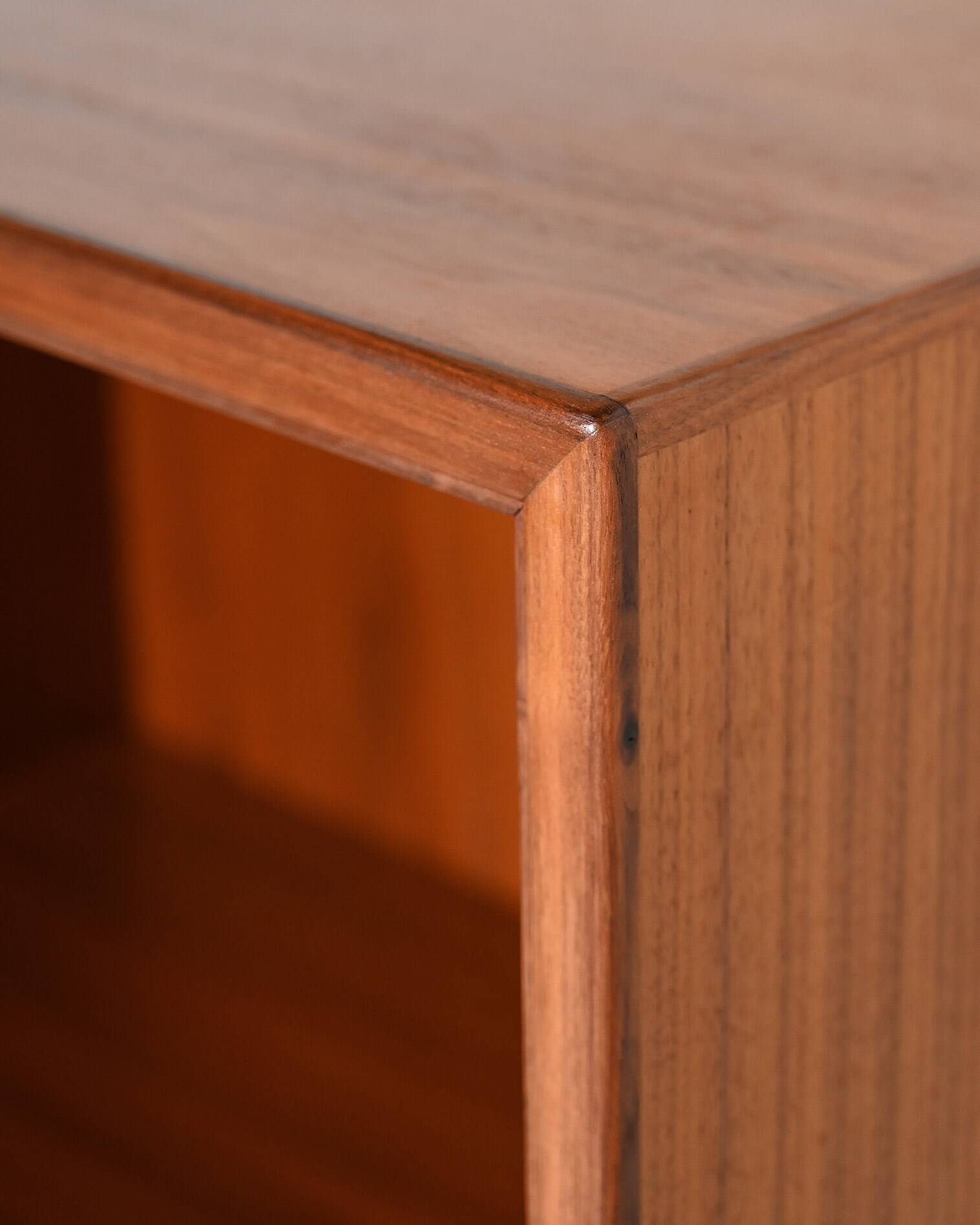 Scandinavian teak bookcase, 1960s