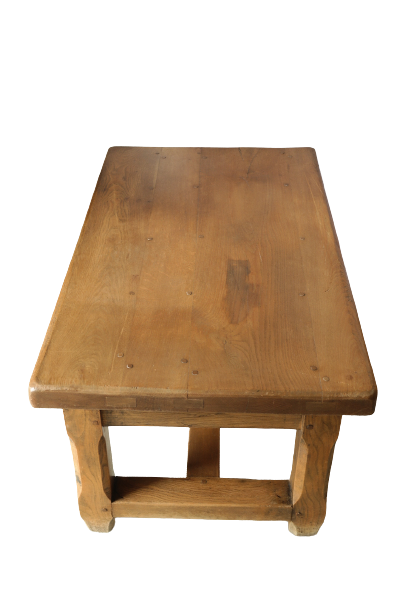 Solid oak table country 50s