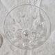 4 Verres à eau anciens - cristal Val Saint Lambert modèle Nestor taille Ham