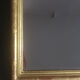 Mirror in old frame wood engraved gilded with gold leaf 40x28 cm