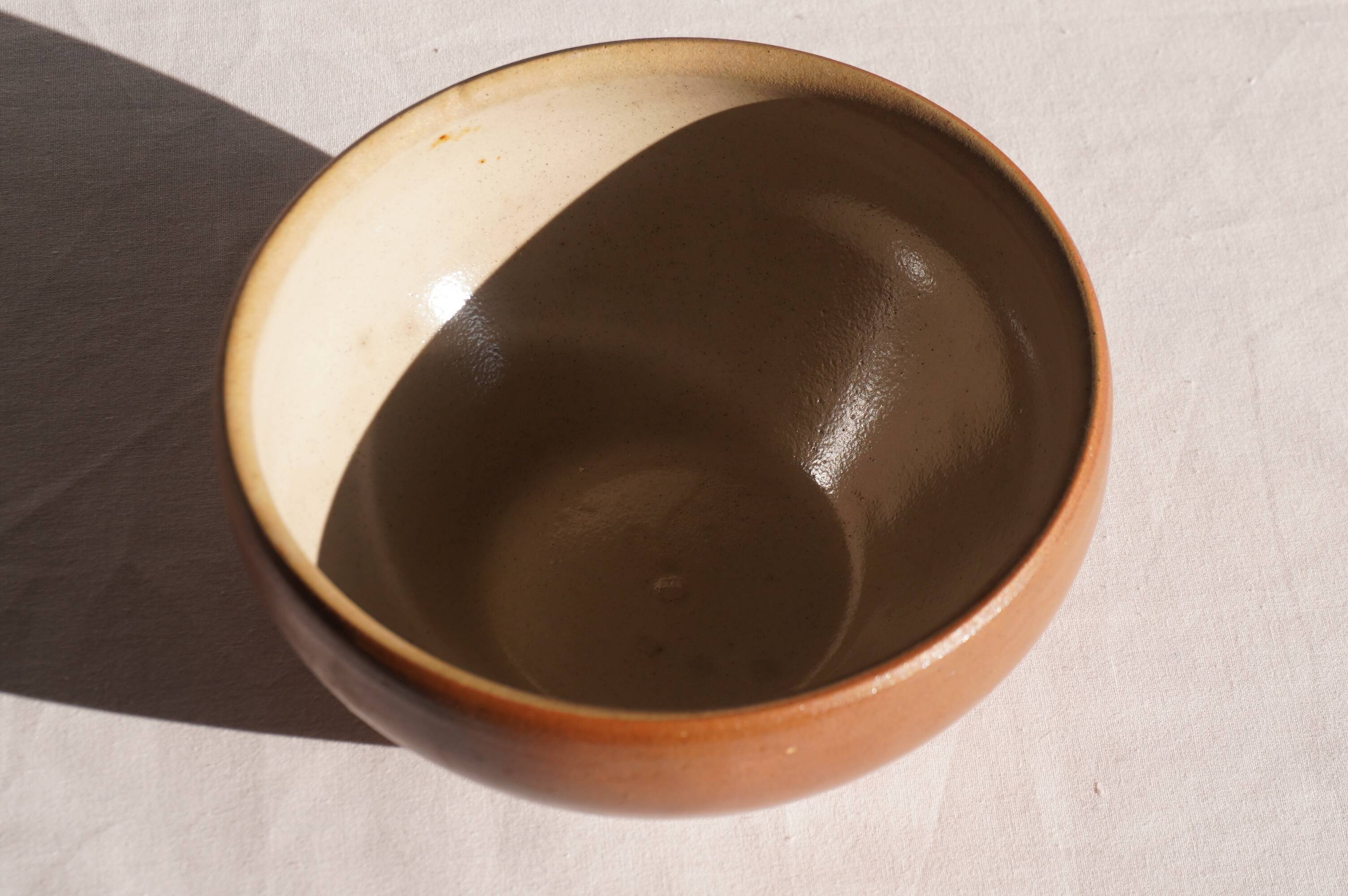 Small stoneware bowl