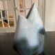 Yves Mohy vase in Virebent porcelain