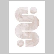 2 geometric art prints. (42x59.4cm)