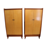 Pair of Polymeubles cabinets David series B, 1958