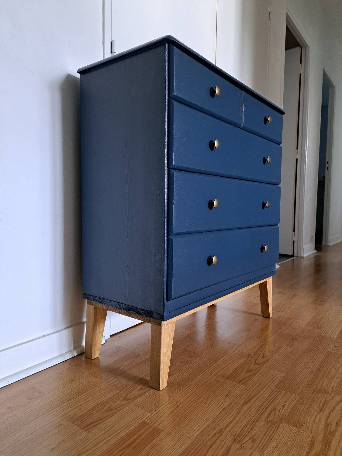 Rød Sødgren chest of drawers blue ganne 6