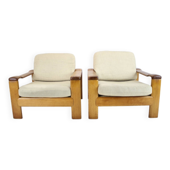 Pair of Midcentury Armchairs, Scandinavian, 1960s