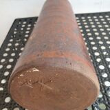 Old bottle in pyrity sandstone