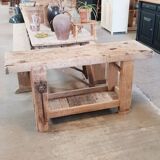Etabli ancien de menuiserie