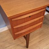 Danish writing desk in teak, 1960s