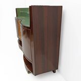 Vittorio Dassi Mid-Century Modern Italian Cabinet Bar, 1950s