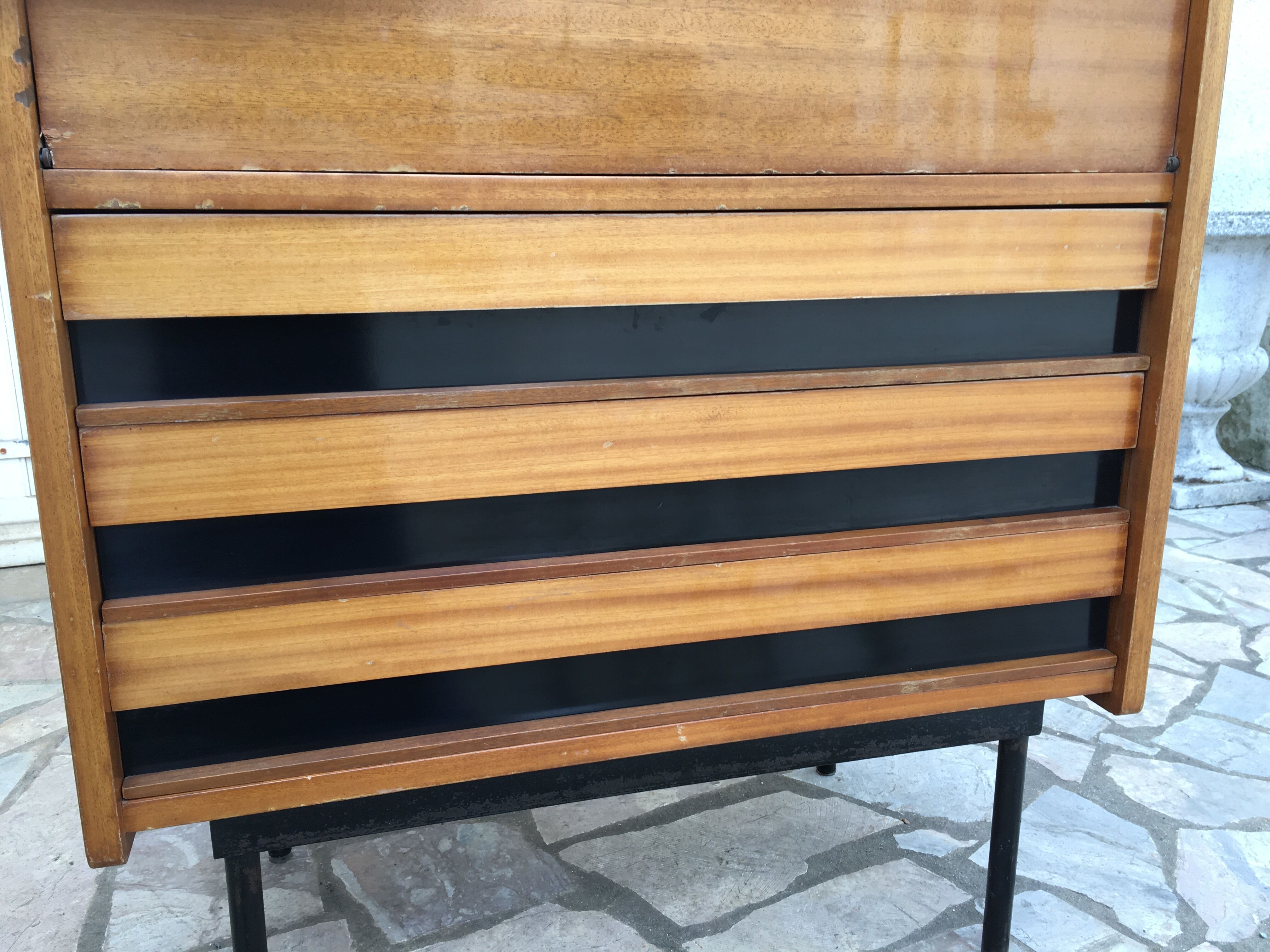 Scandinavian chest of drawers in teak period 1950 60