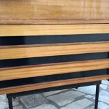 Scandinavian chest of drawers in teak period 1950 60