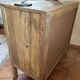 Mango wood chest of drawers with 3 drawers