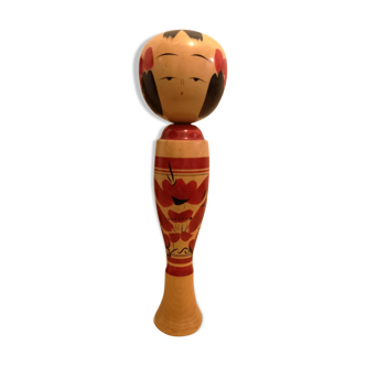 Poupée Kokeshi des années 1960