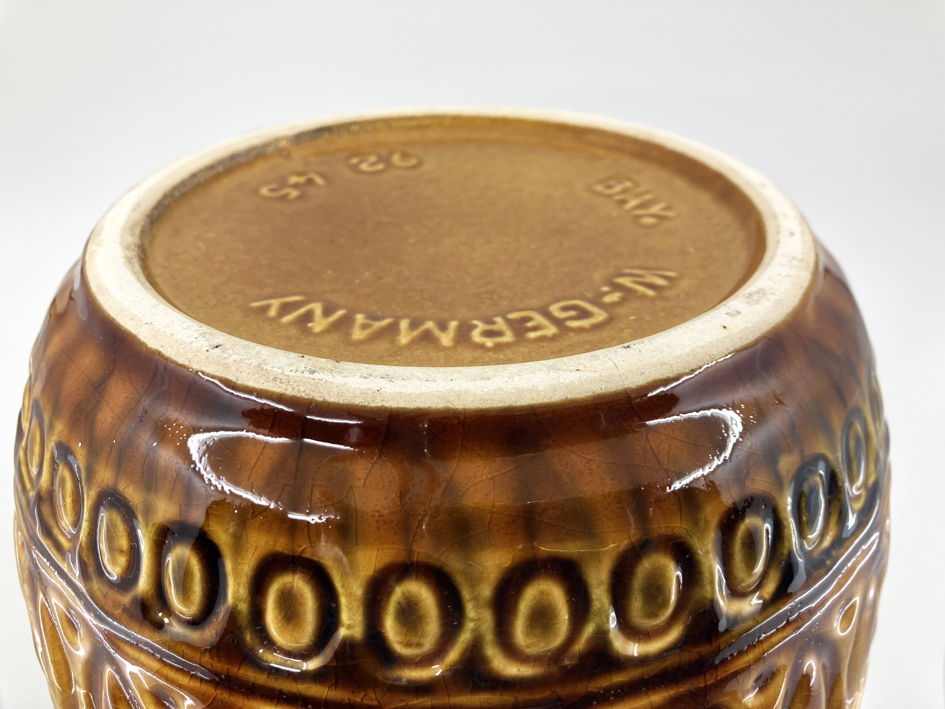 Large ceramic floor vase Bay Keramik • West Germany • Circa 1970