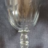 2 crystal glasses