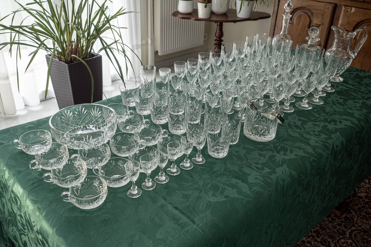Saint Louis Crystal Full Service Glasses