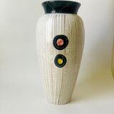 Double-sided ceramic vase