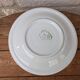 Round serving dish with hand-painted pink flowers in San Marciano ceramic.