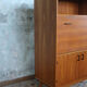 Secretary teck vintage oak