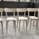 Series of 5 vintage chairs/antique bistro