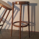 Pair of Baumann bar stools