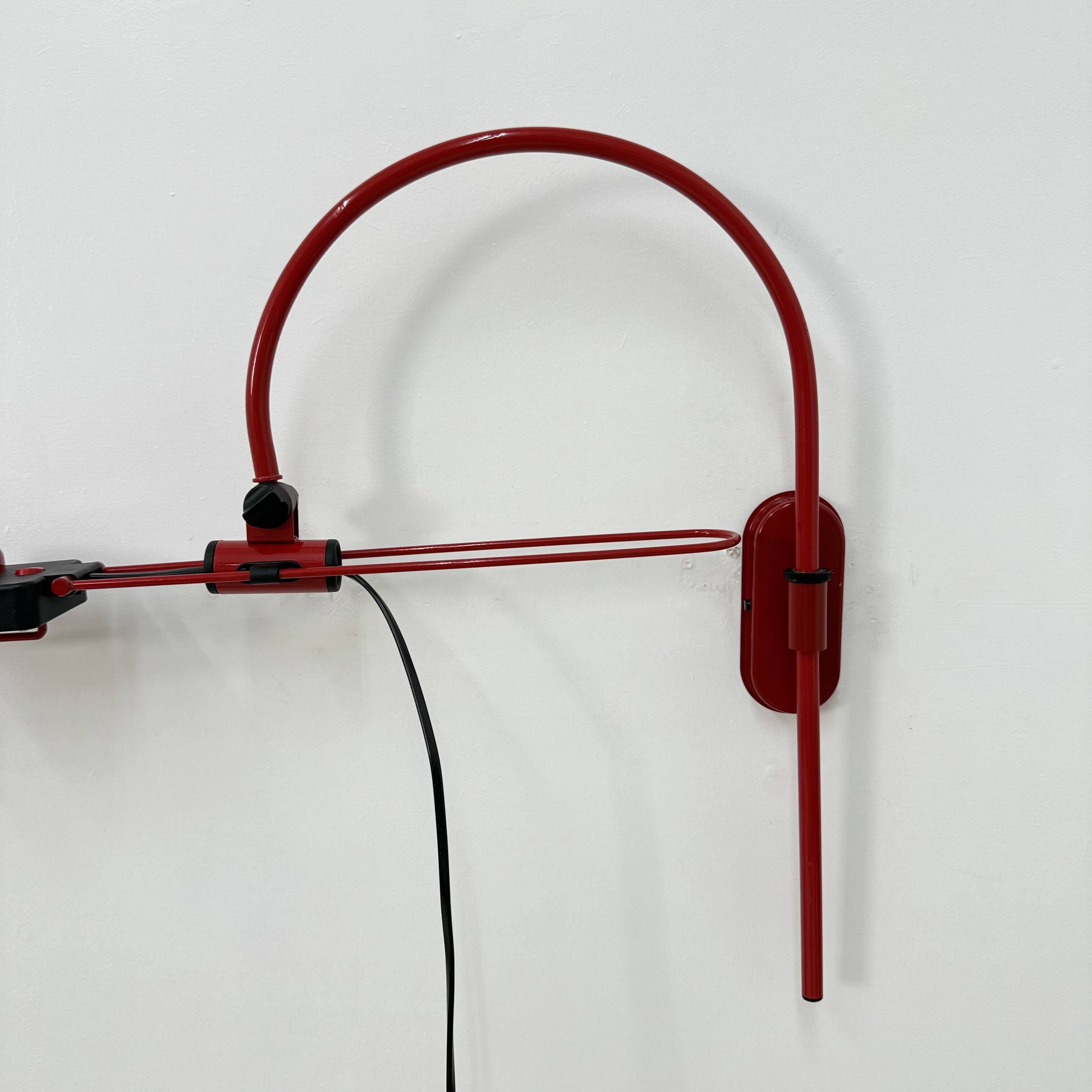 Italian adjustable wall Lamp by Vico Magistretti, 1980s
