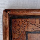 Plateau en marqueterie Art Nouveau