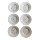 Vintage soup plates L'Amandinoise Pompadour