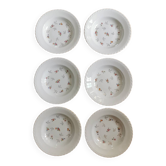 Vintage soup plates L'Amandinoise Pompadour