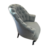 Fauteuil Crapaud capitonné