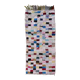 Colorful Boucherouite Moroccan rug - 87 x 190 cm