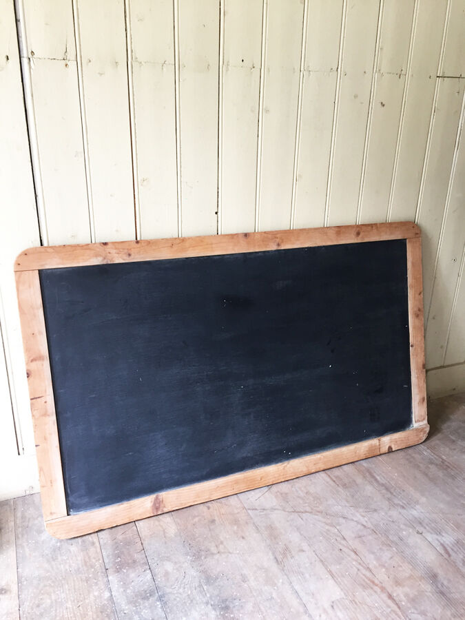 School chalk board, 1950