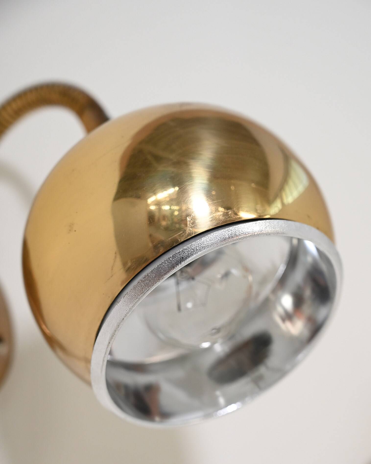 Pair of wall lamps by Möllers Armatur Eskilstuna, '50s