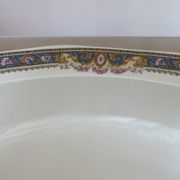 Hollow dish " jean boyer " limoges porcelain, floral pattern 20 years
