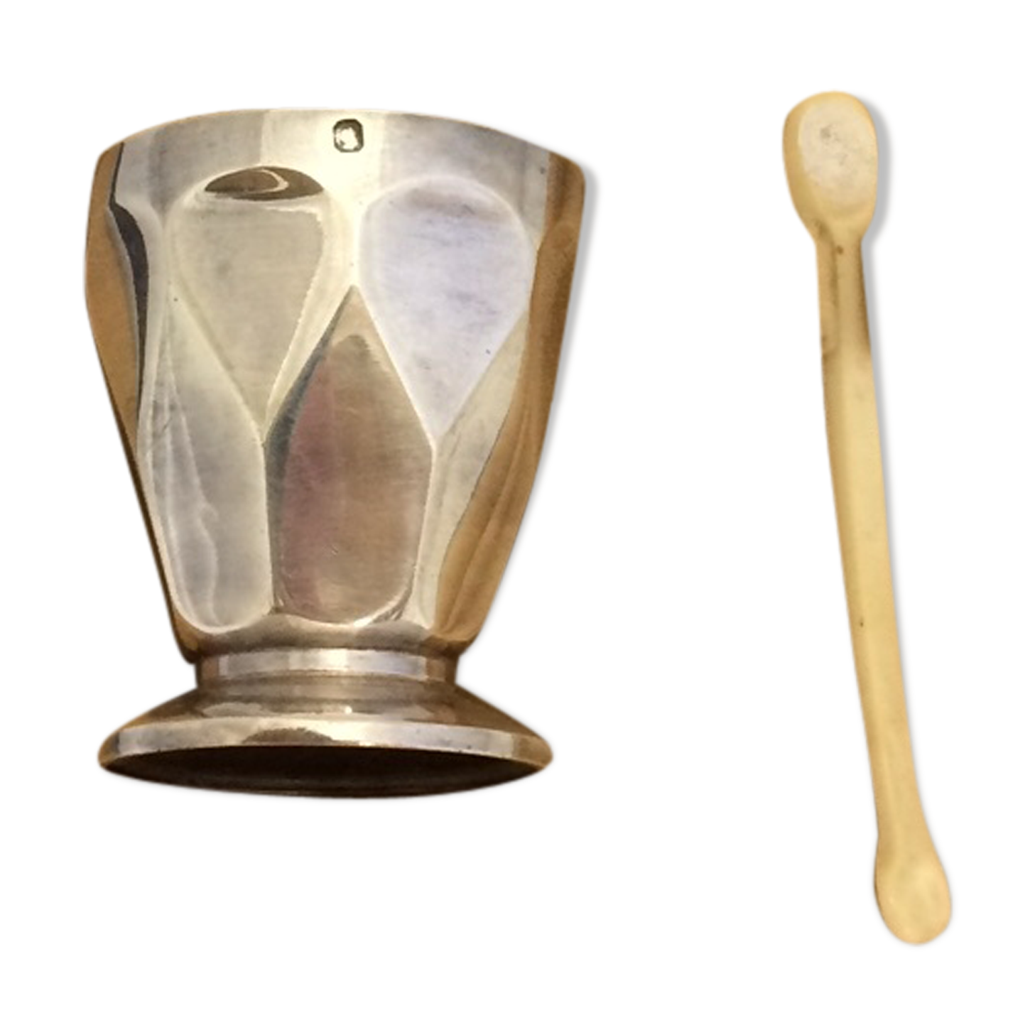 Art deco solid silver cockroach