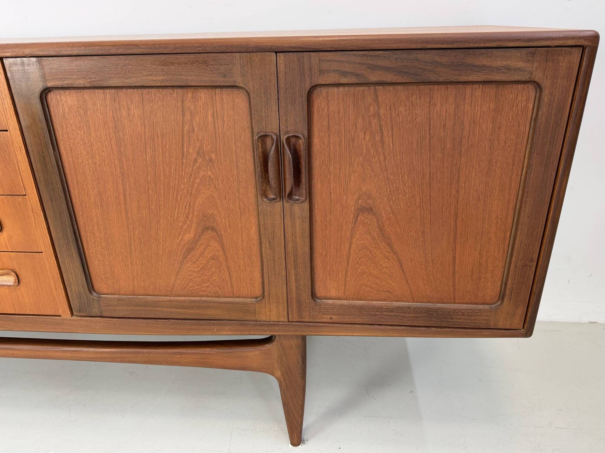 Vintage "Fresco" sideboard by G-Plan, design by V. Wilkins, from the 1960s.