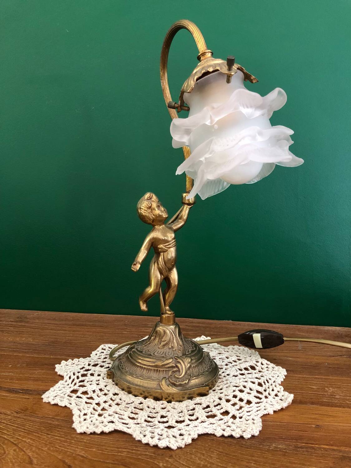 Angel bedside lamp