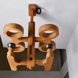 large ceiling light by Guillerme et Chambron for Votre Maison.