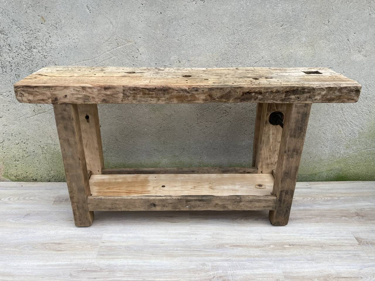 Old small carpenter's workbench