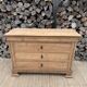 Renovated antique solid wood chest of drawers