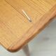 Teak table, Danish design, 1960s, production: Denmark