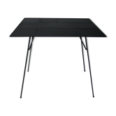 Black metal vintage side table