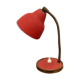 Small red lamp 50s