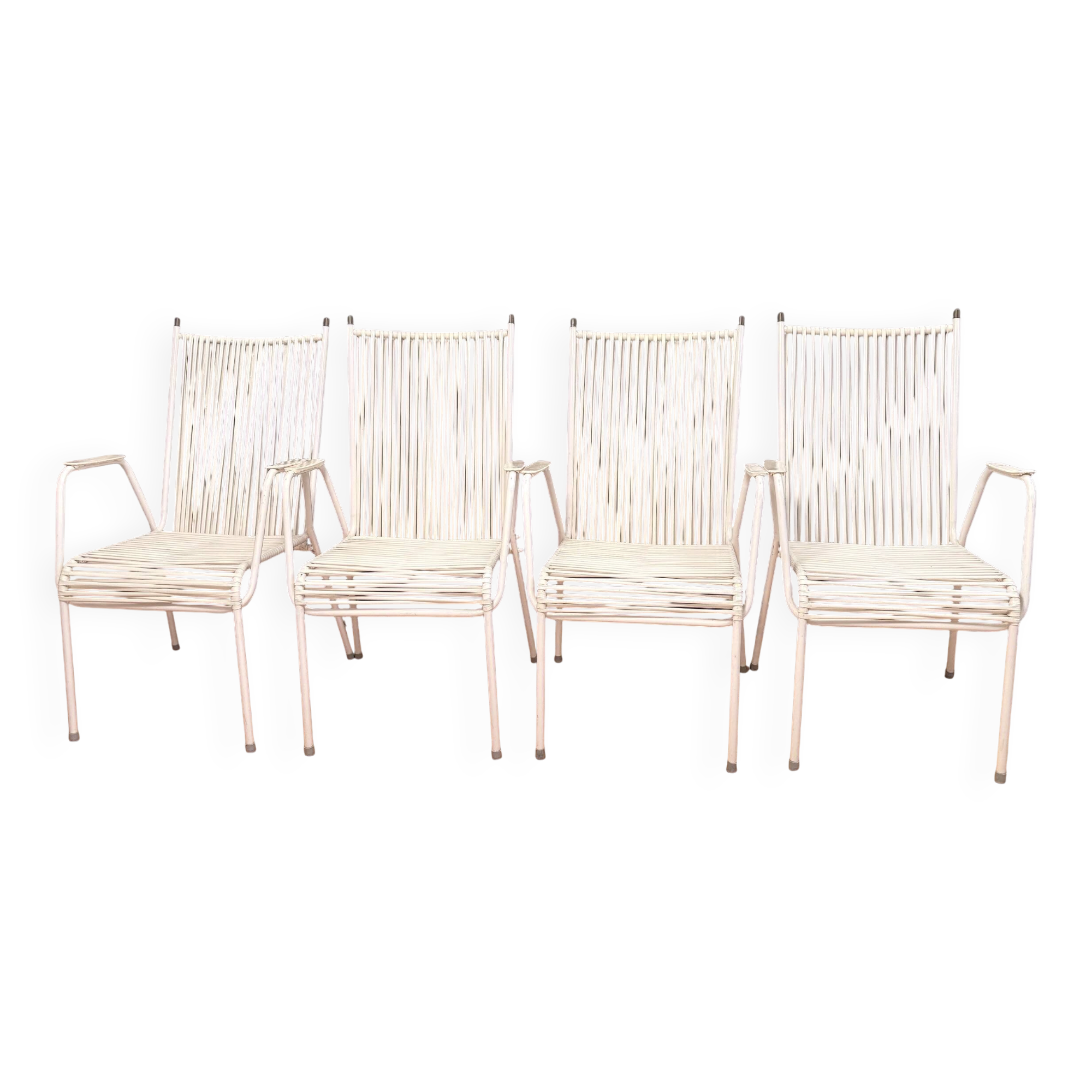 Set of four Mauser chairs, Germany, 1960s
