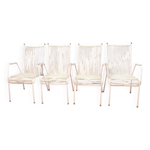 Ensemble de quatre chaises - 1960