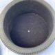 Peter's amsterdam black leatherette pouf 1950